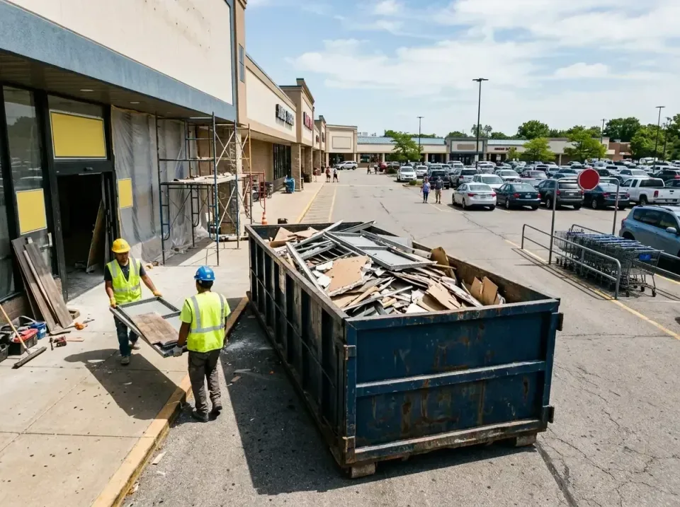 retail-store-renovation-debris-003 — frequently asked questions, Roll-off Dumpster Rentals in Whitney, TX